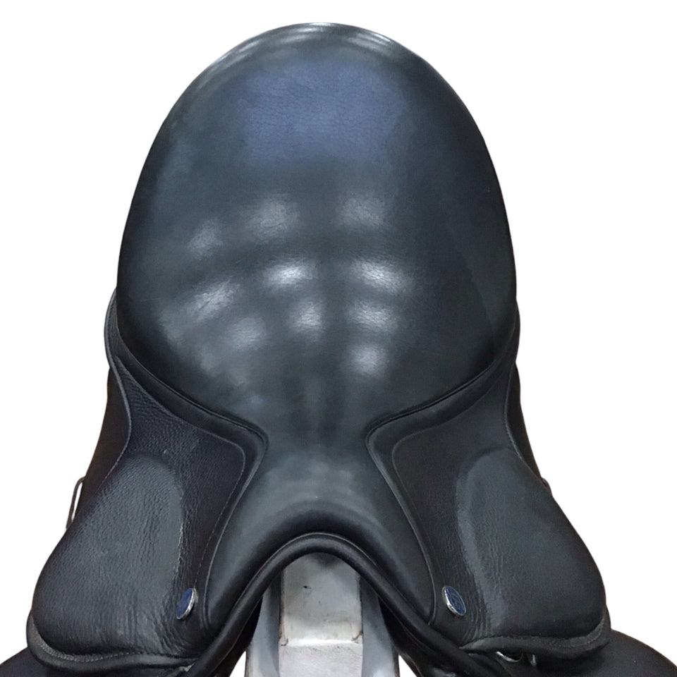 16" Dynamic Monoflap Narrow Used Dressage Saddle - H