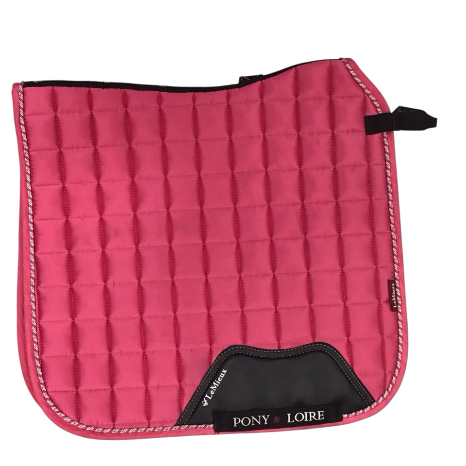 Lemieux Pony Loire Dressage Saddle Pad Watermelon Used - H