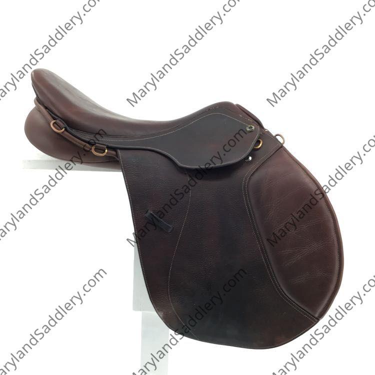 18" ThornHill Pro Trainer Adjustable Used Hunter/Jumper Saddle - H