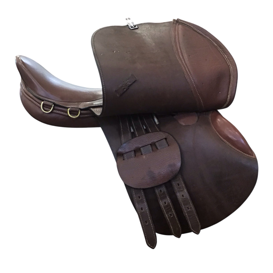 17" Kincade Wide Used All Purpose Saddle - H