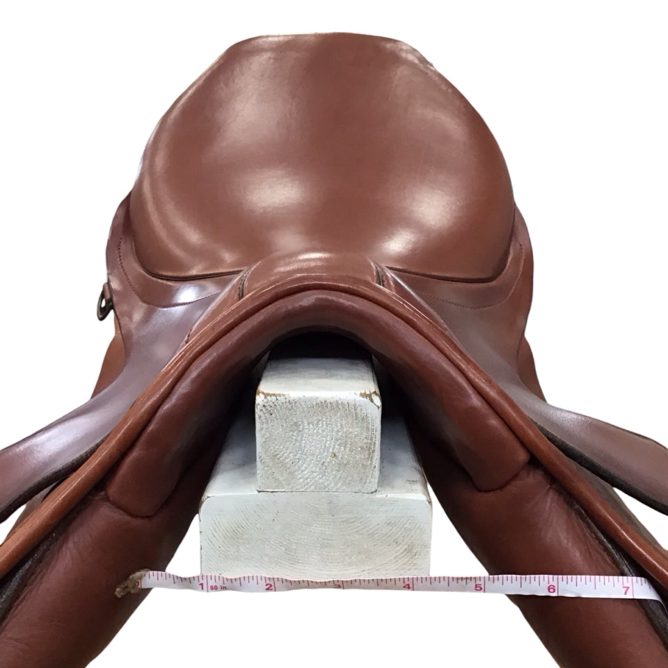 17.5" Stubben Edelweiss 31cm Med/Wide Used Hunter/Jumper Saddle - H