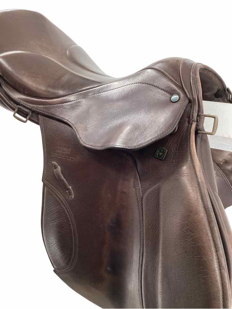 17.5" Stubben Roxane deluxe biomex 28cm jumping saddle