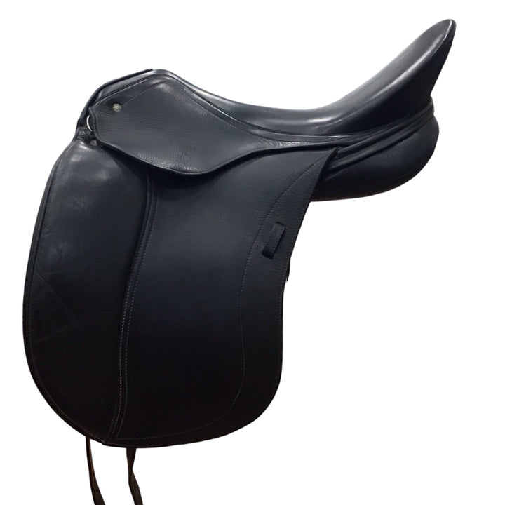 18" Schleese Triumph Wide Used Dressage Saddle - H