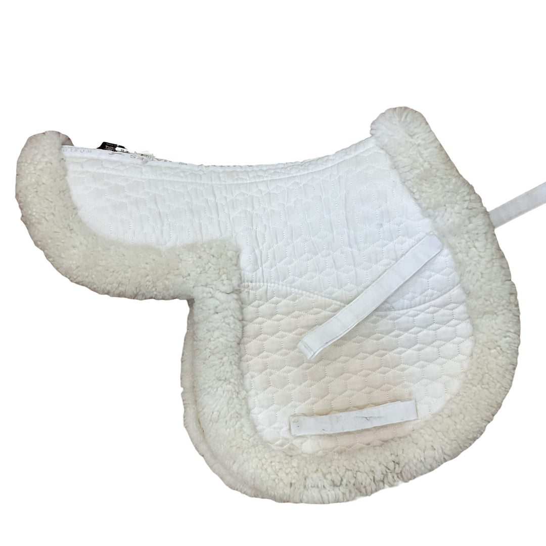 Mattes 17.5 Fitted Hunter Saddle Pad White Used