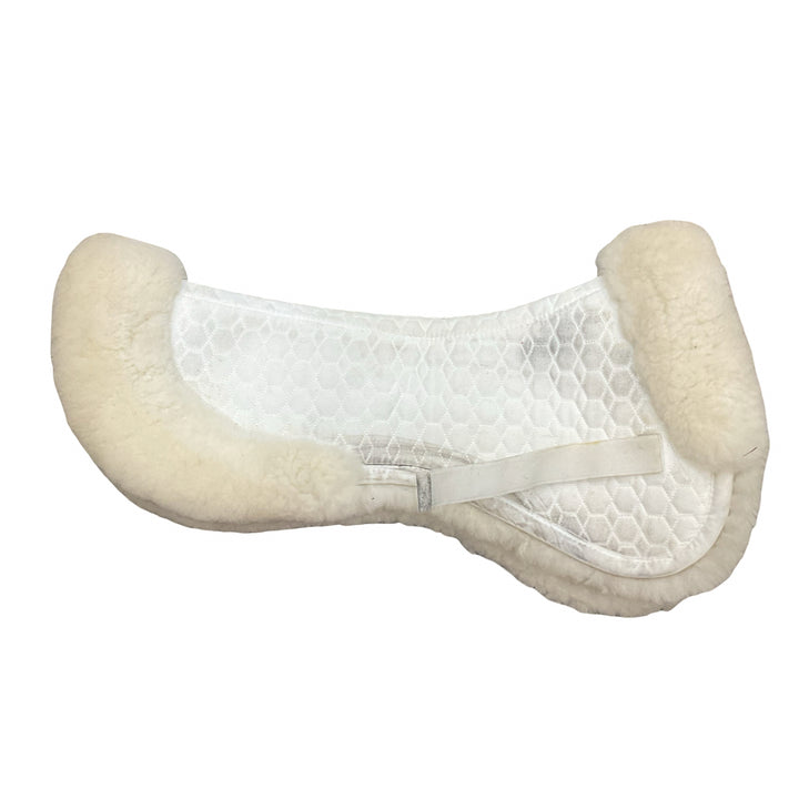 Mattes Medium Fleece Saddle Pad White Used