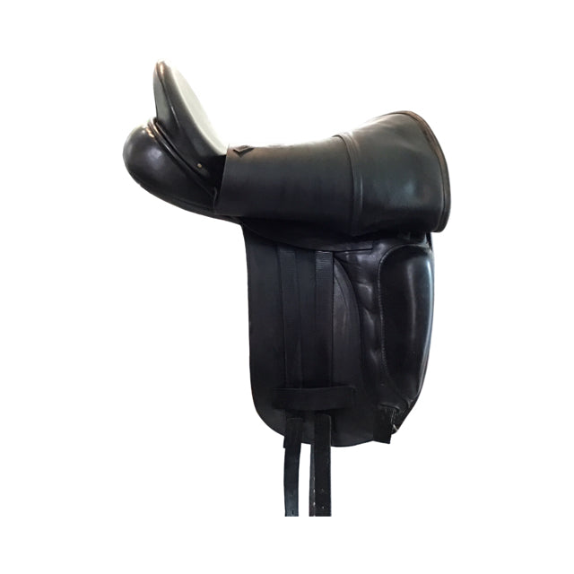 17.5" Albion SLK Wide Tree Used Dressage Saddle - C