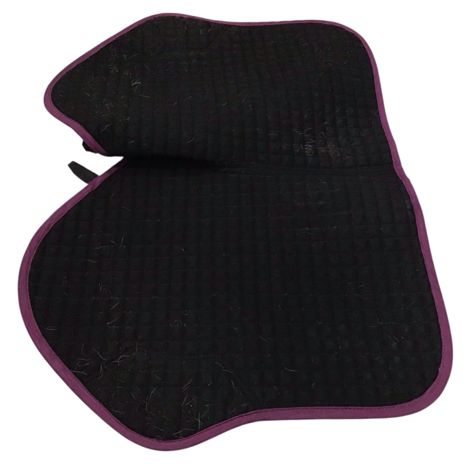 LeMieux Large Plum Close Contact Saddle Pad Used - H