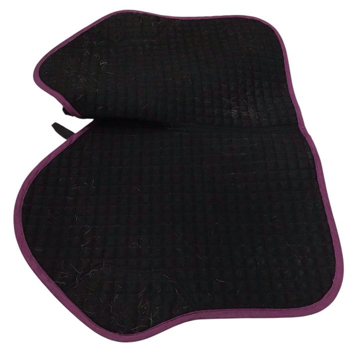 LeMieux Large Plum Close Contact Saddle Pad Used - H