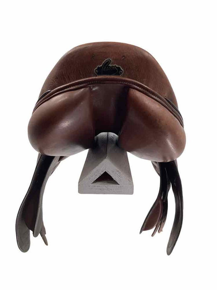 17.5" Pessoa used adjustable tree close contact saddle
