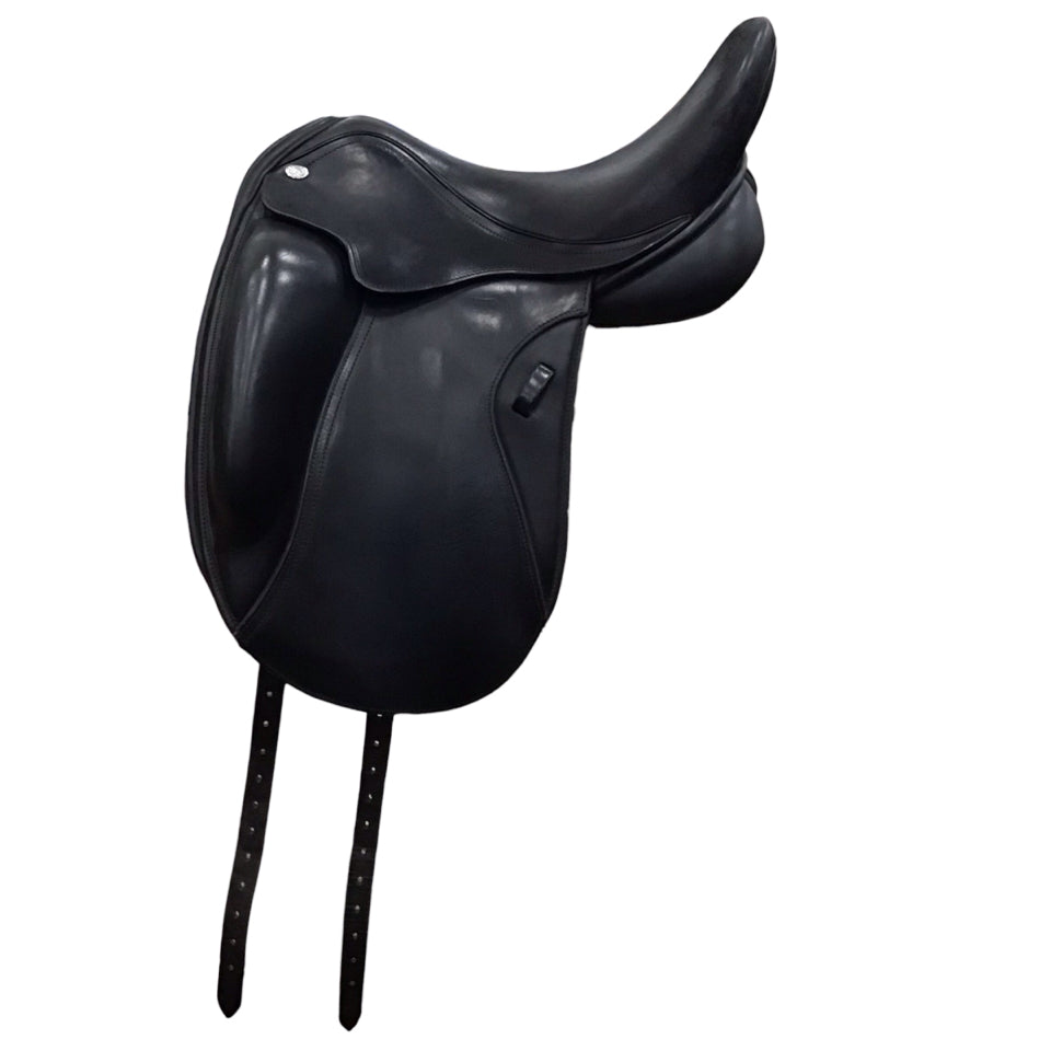 16.5" Ryder Profile Wide Used Dressage Saddle - H