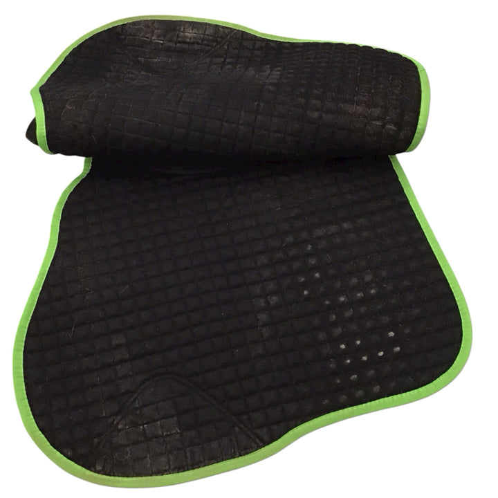 LeMieux Pro Sport Large Lime Green Saddle Pad Used - H