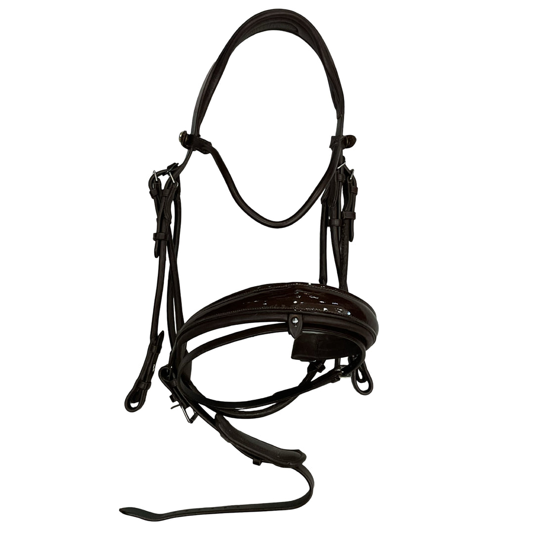 PS OF SWEDEN Horse/Full GP Bridle w/ Flash Used - H