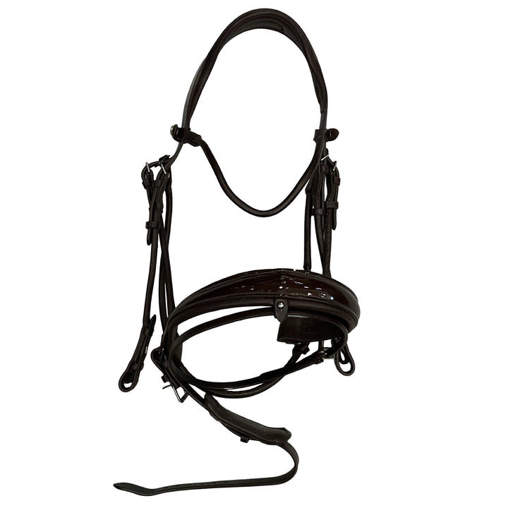 PS OF SWEDEN Horse/Full GP Bridle w/ Flash Used - H