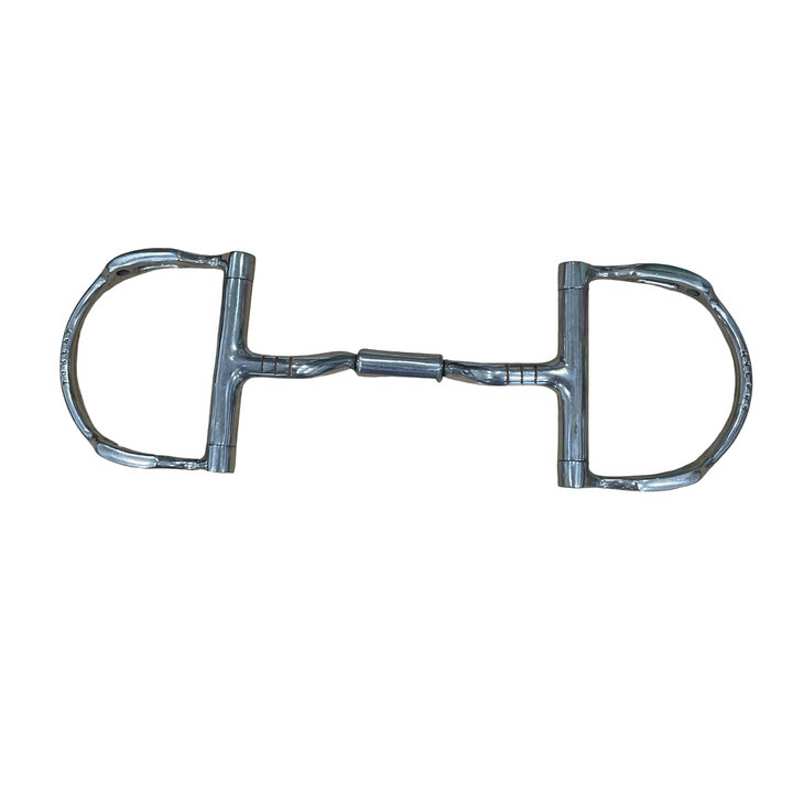 Toklat Myler 5" D-Ring Low Port Comfort Snaffle w/ Hooks Used