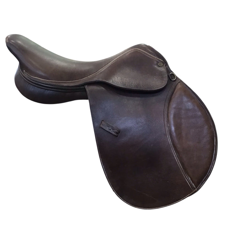 18" No Brand Med/Narrow Used Hunter/Jumper Saddle - H