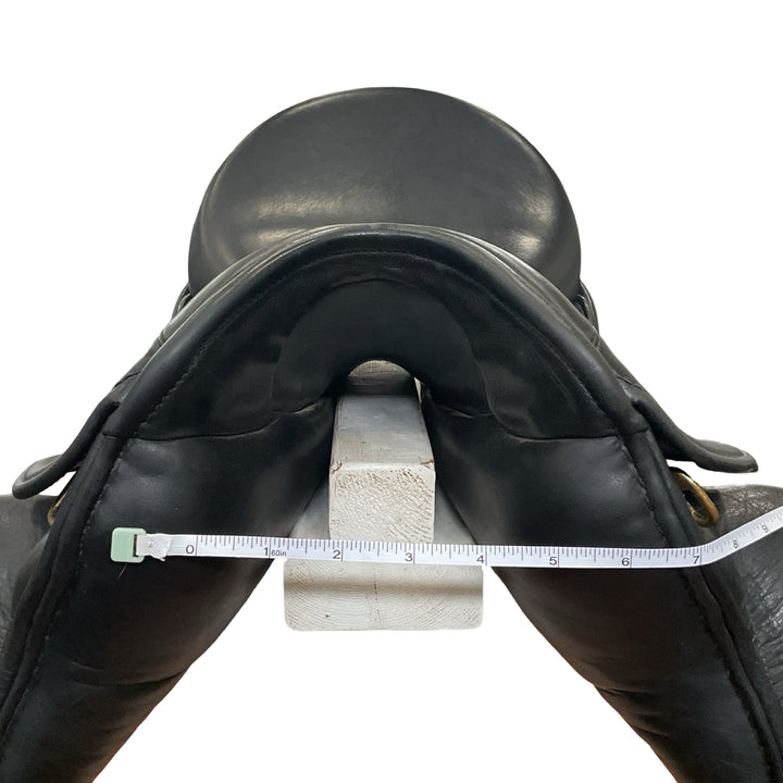 17.5" Fichtbauer Custom Medium Used Dressage Saddle
