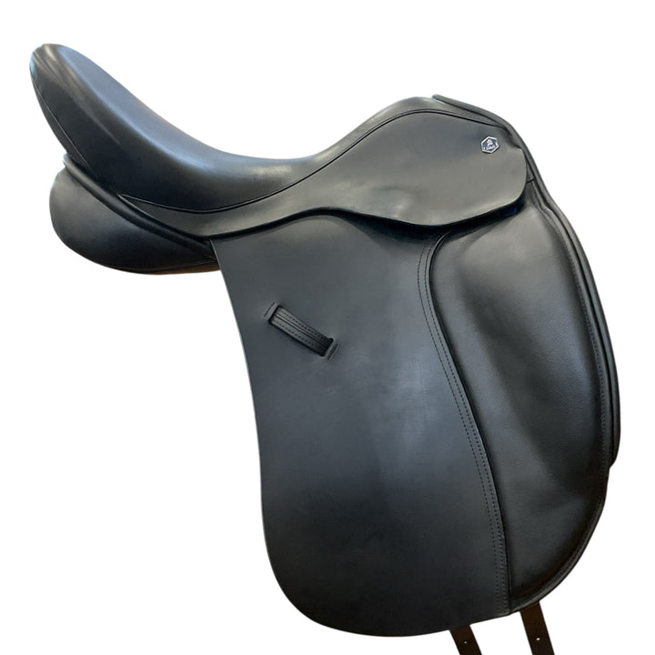 18" Hastilow & Sons Bentley Adjustable Demo Condition Dressage Saddle - H