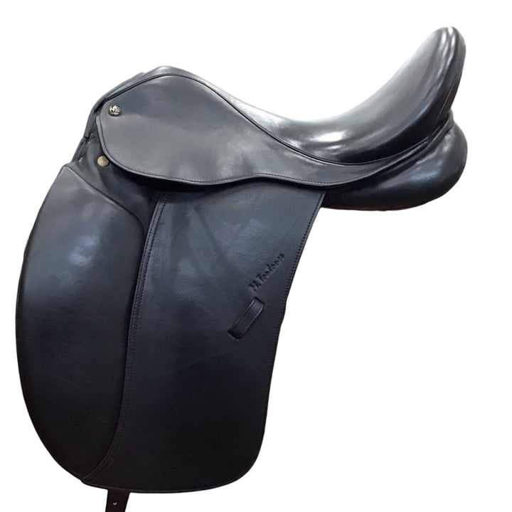 17.5" M. Toulouse Aachen Adjustable Used Dressage Saddle - H