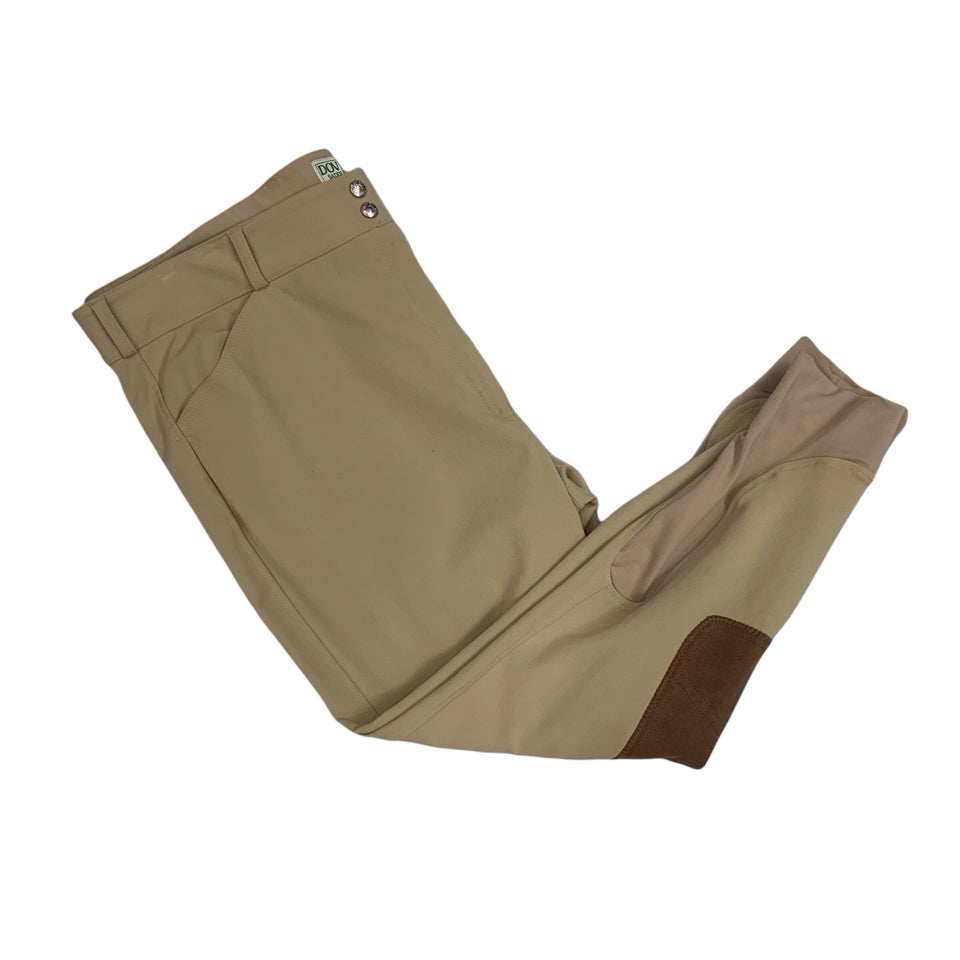 Dover Ladies 40 Knee Patch Show Breech Used - H