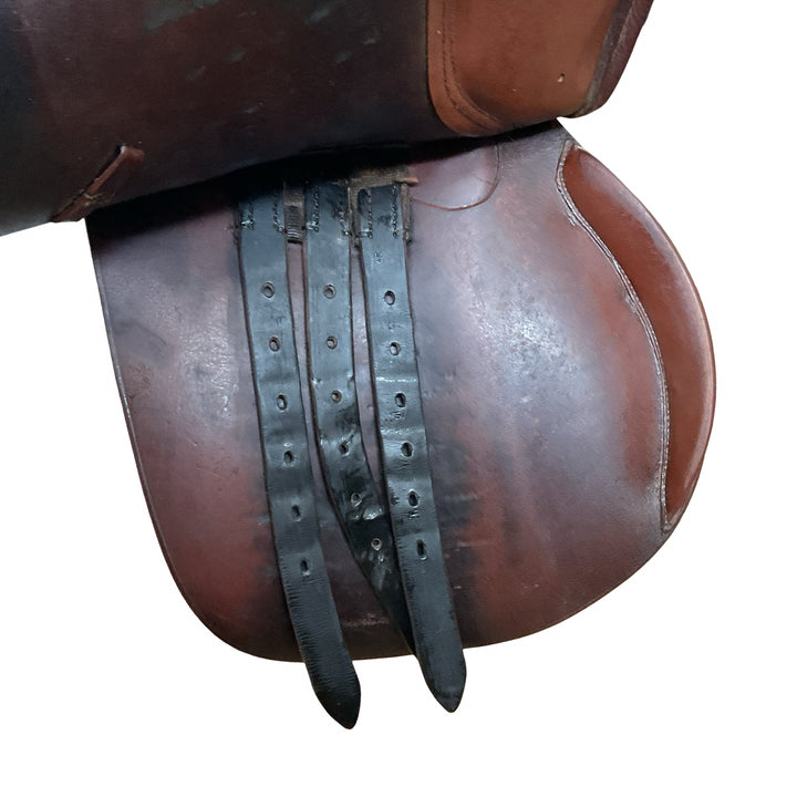 17" Unbranded Medium Used Hunter/Jumper Saddle