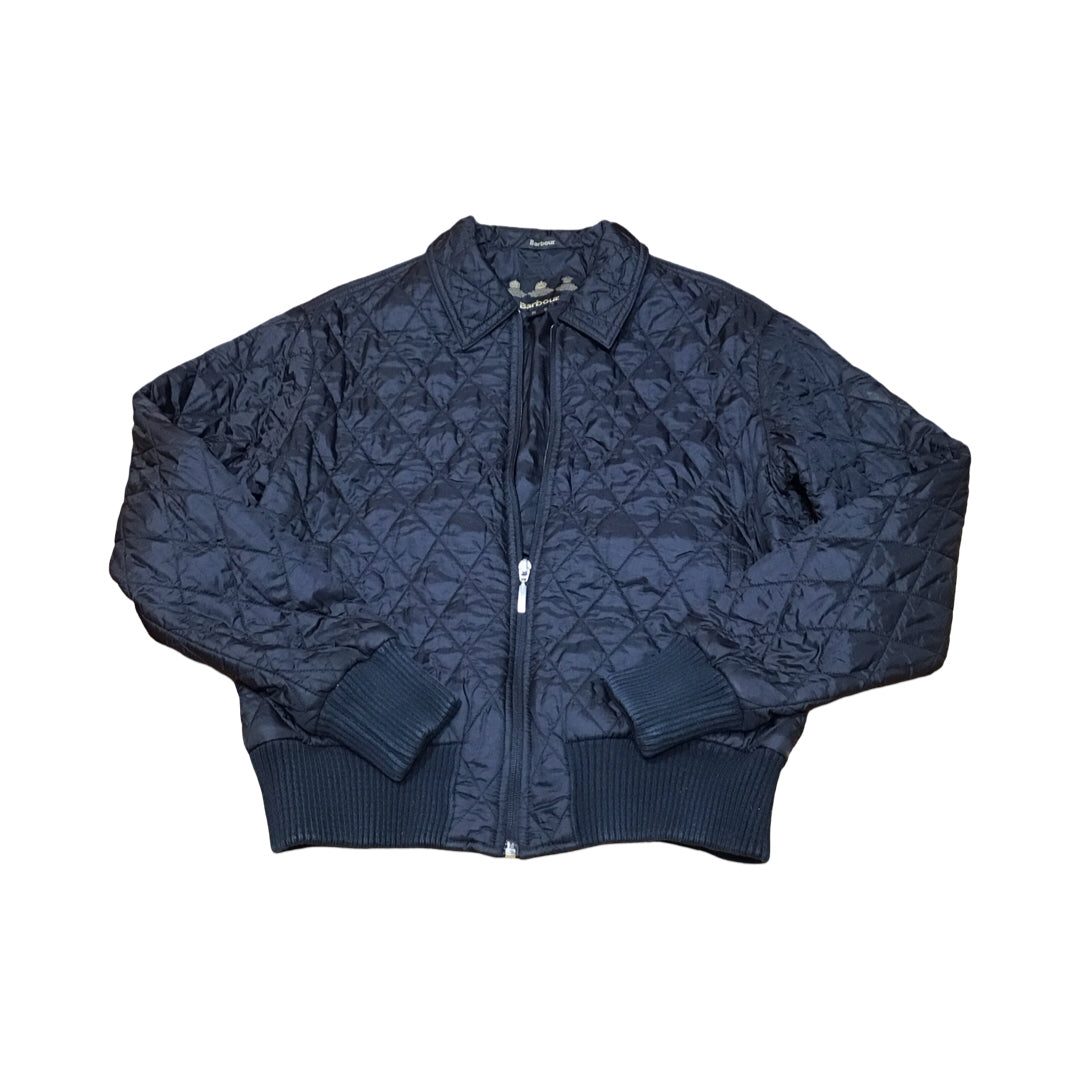 Barbour 8 Quilted Bomber Jacket Used