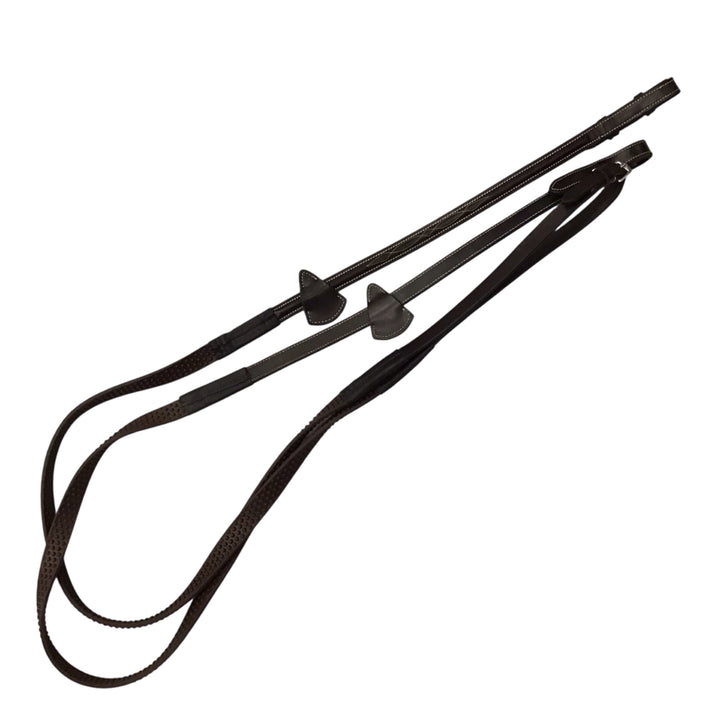 Nunn Finer Bella Donna Round Raised Soft Grip Reins Brown Used - H
