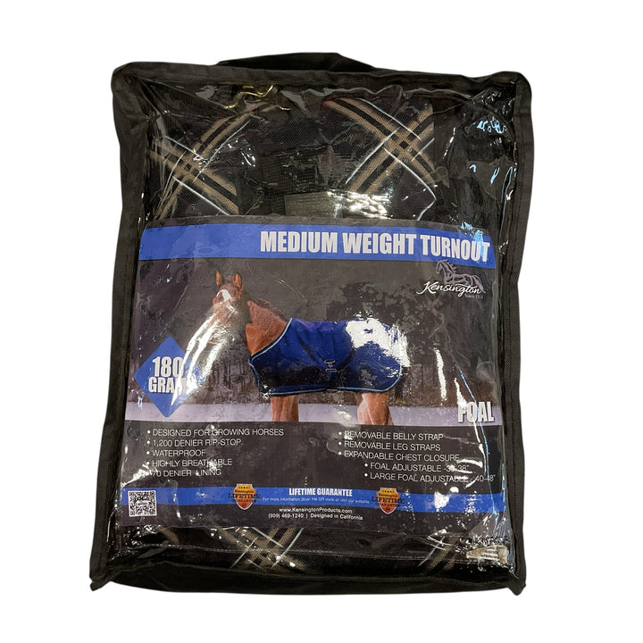Kensington Foal (30"-38") Blanket Black/Brown New - H
