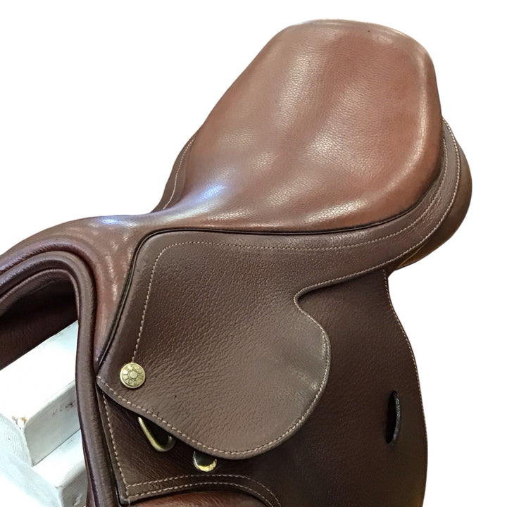 15" Collegiate Convertible Adjustable Used Childs Hunter/Jumper Saddle - H