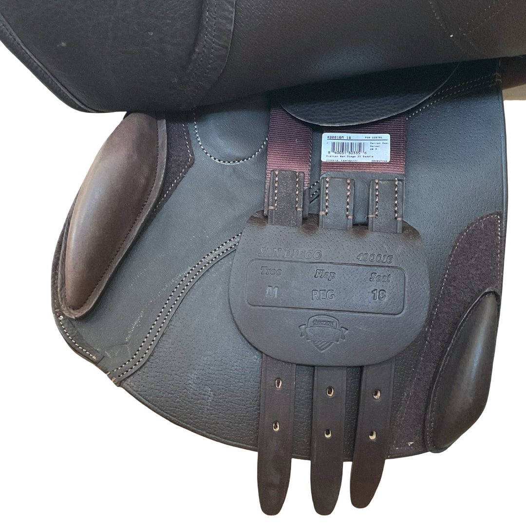 18" Ovation San Diego Adjustable Demo Condition Hunter/Jumper Saddle
