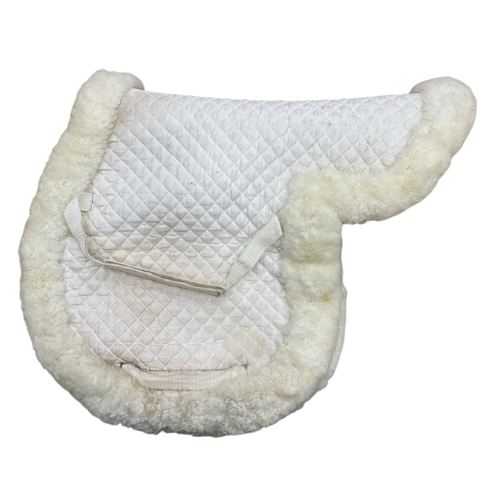 Sheepskin Fitted White Show Pad Used - H