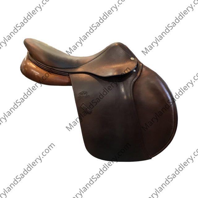 17.5" Devoucoux Biarritz S Arcade Normale (MW) Tree Used CC Saddle - C