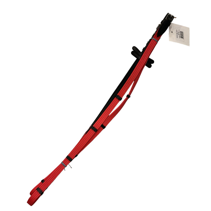 Full Webbed Reins Red New - H