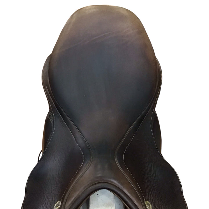 18" Intrepid Advanced Ride Deluxe Narrow Used Hunter/Jumper Saddle - H