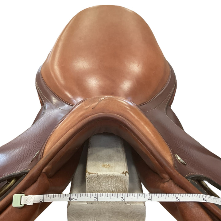 17.5" Dover Circuit Wide Used Hunter/Jumper Saddle - H