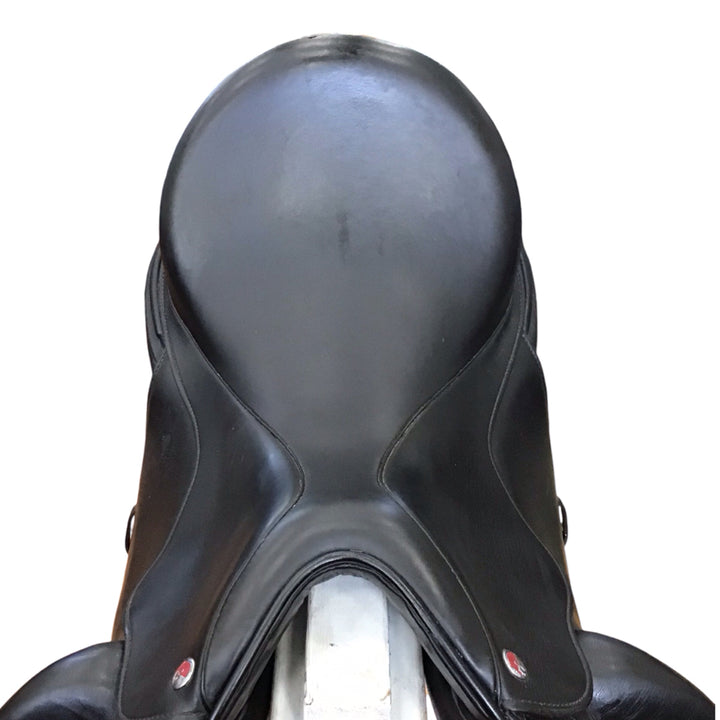 17.5" The Dressage Connection Medium Used Dressage Saddle - H