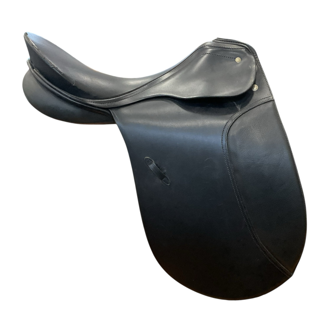 17.5" Passier Lenox 27.5cm Medium Used Dressage Saddle - H