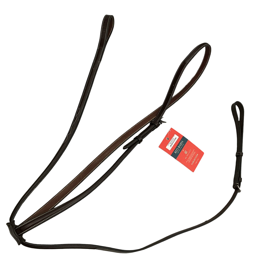 Red Barn Full "No Donut" Standing Martingale Brown New