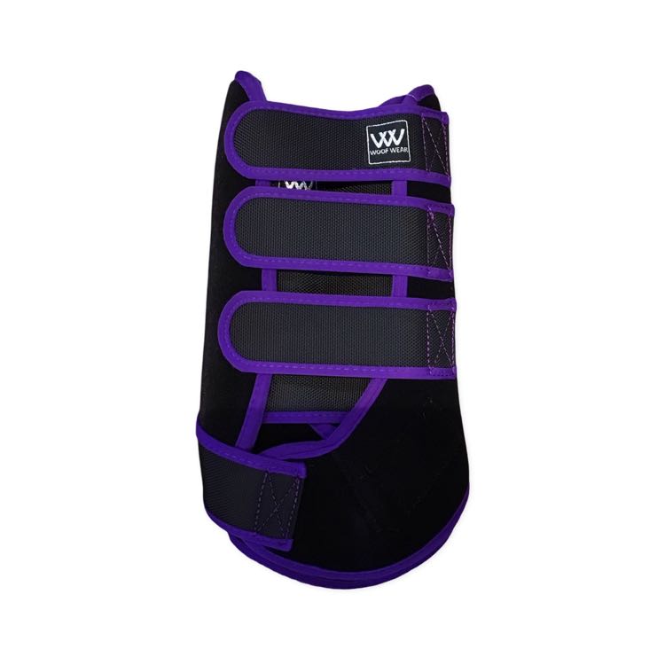 New Woof Wear training boot large black/ purple B