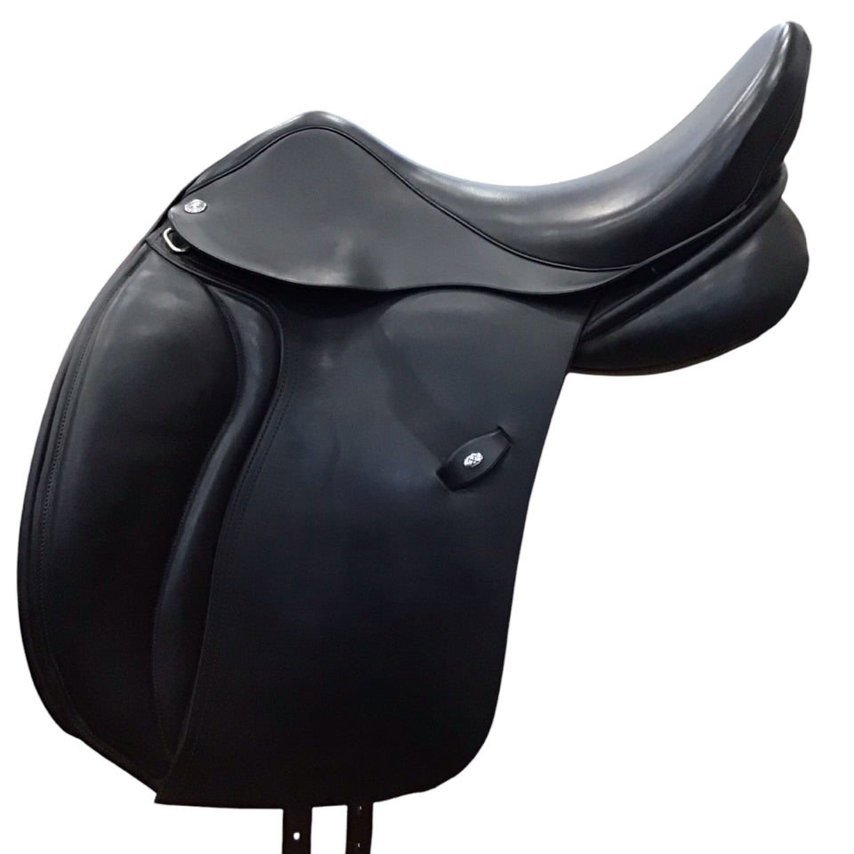 18" Ideal Technical & Traditional (T&T) Adjustable Used Dressage Saddle - H