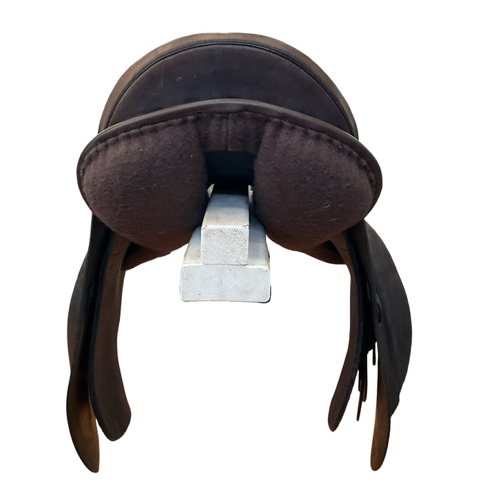 17.5" Black Country Customized Med/Wide Used All Purpose Saddle