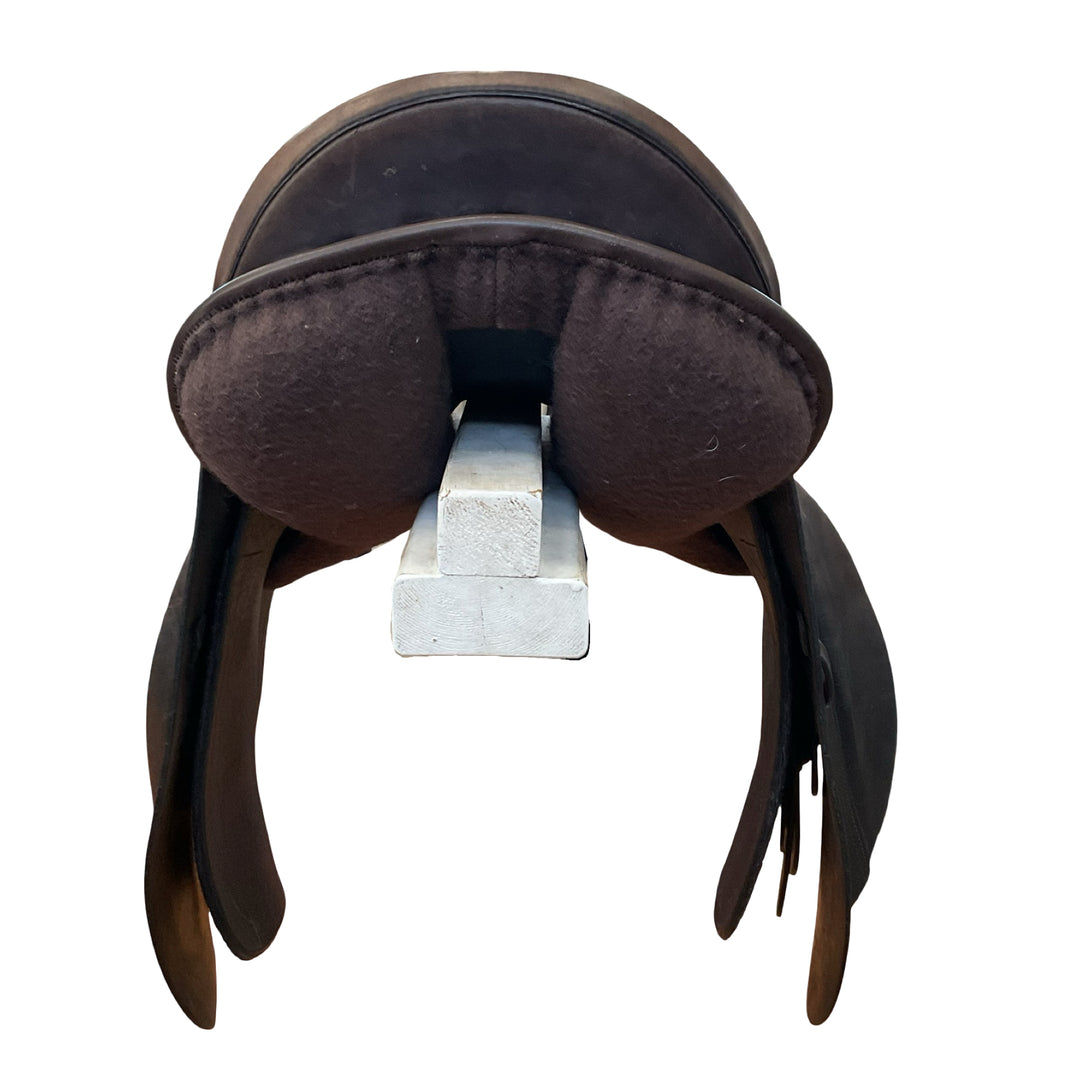 17.5" Black Country Customized Med/Wide Used All Purpose Saddle