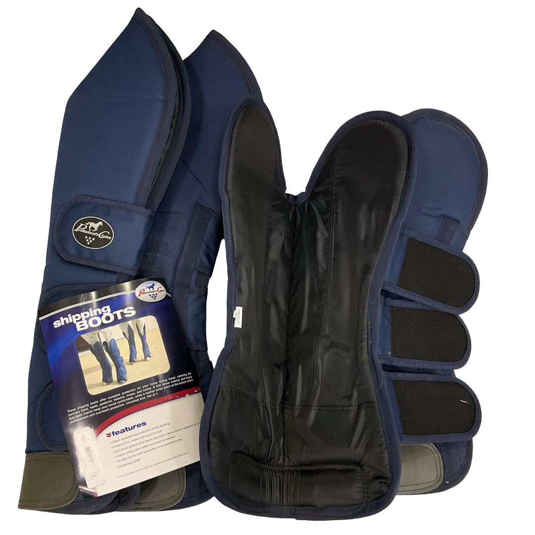 Professional Choice Navy Shipping Boots (4) Used - H