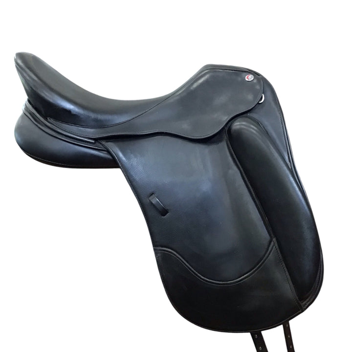 17.5" The Dressage Connection Medium Used Dressage Saddle - H