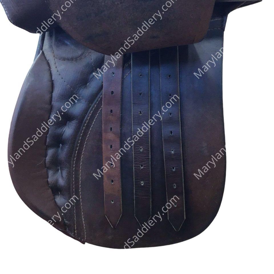 17.5" Passier Paxton Wide Used All Purpose Saddle - H