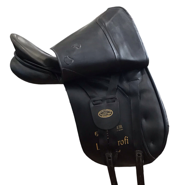 17.5" Kieffer Lech ProFi Medium Used Dressage Saddle - H