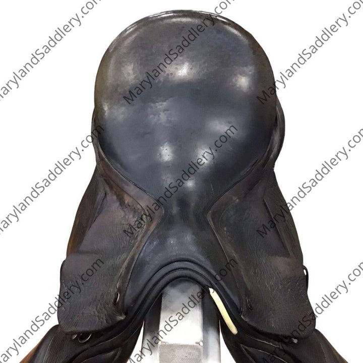 17.5" County Connection Narrow Used Dressage Saddle - H