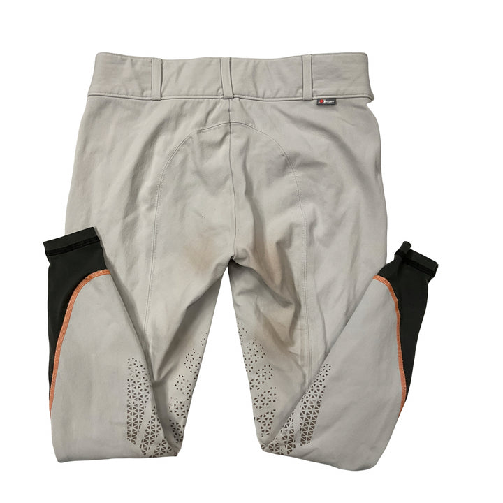 Struck Women's 27 Knee Patch Schooling Breech Light Grey Used