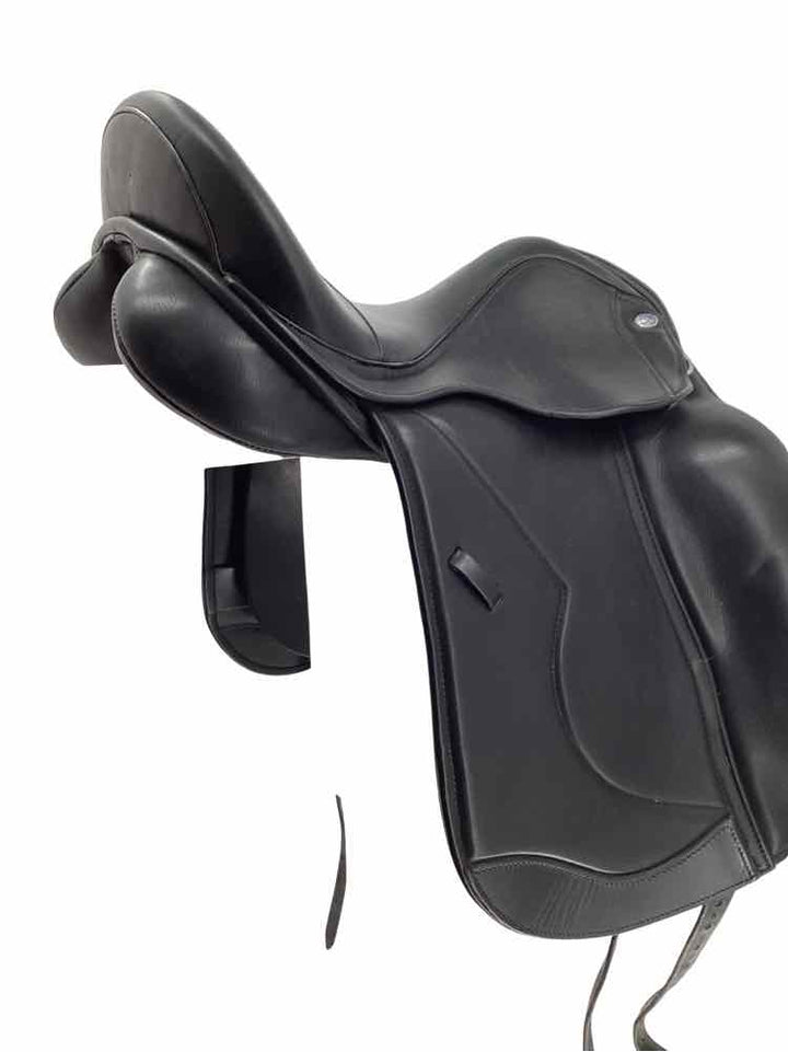 16.5" Ryder Profile wool flocked used dressage saddle with Cover B