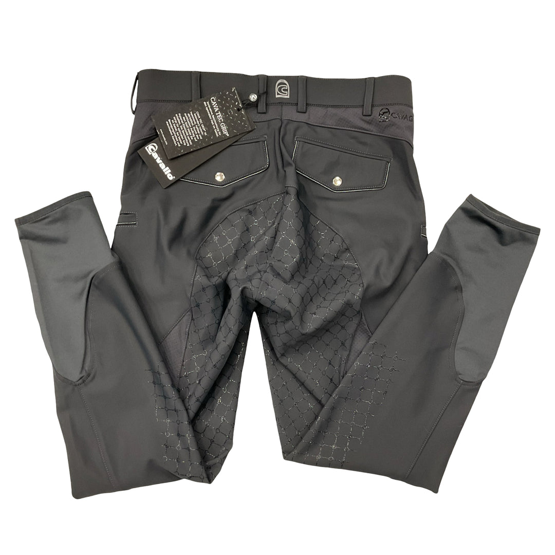 Cavallo Women's 28 Candra Grip Mobile Full Seat Schooling Breech Graphite New