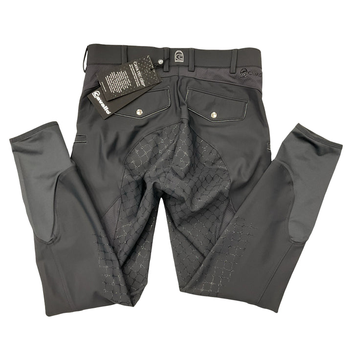 Cavallo Women's 28 Candra Grip Mobile Full Seat Schooling Breech Graphite New